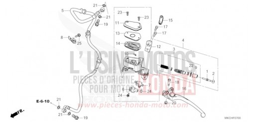 CLUTCH MASTER CYLINDER GL1800M de 2021